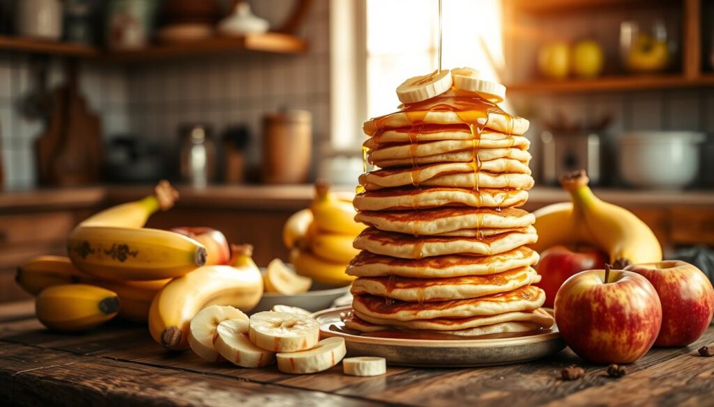 banana apple pancake recipe