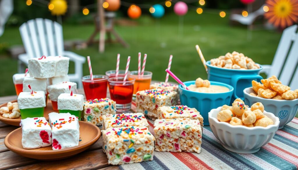 A delicious mix of white chocolate-coated pretzels, peanuts, and cereal for the perfect white trash snack.